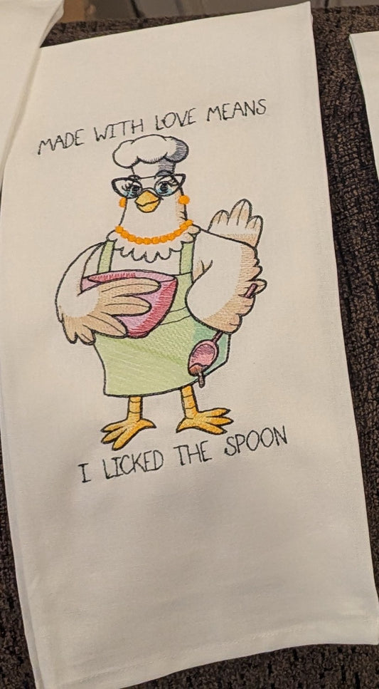 Kitchen towel - chicken series